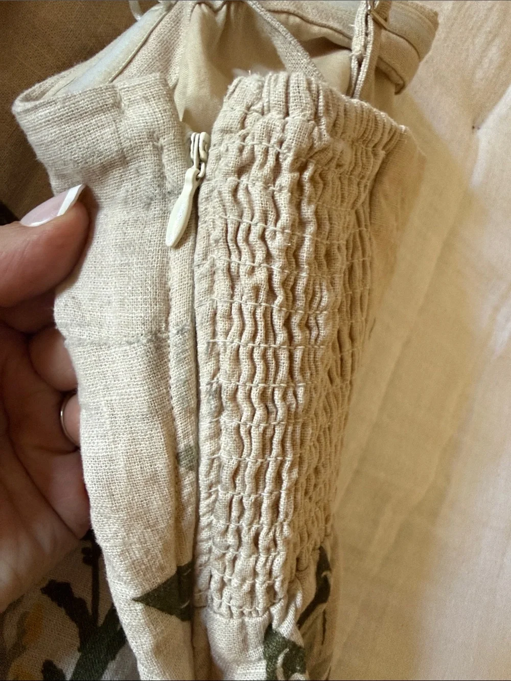 Abercrombie & Fitch Linen Dress with shorts - Picture 5 of 6